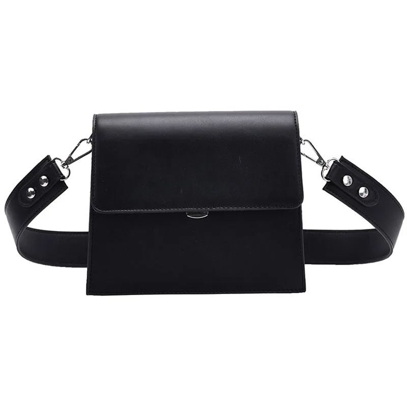 

Square Crocodile pattern Armpit bag 2021 New High quality PU Leather Women's Handbag Wide shoulder strap Shoulder Messenger Bag