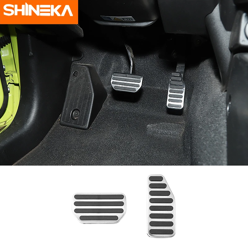 Аксессуары SHINEKA из нержавеющей стали для Suzuki Jimny 2019 + автомобильный акселератор
