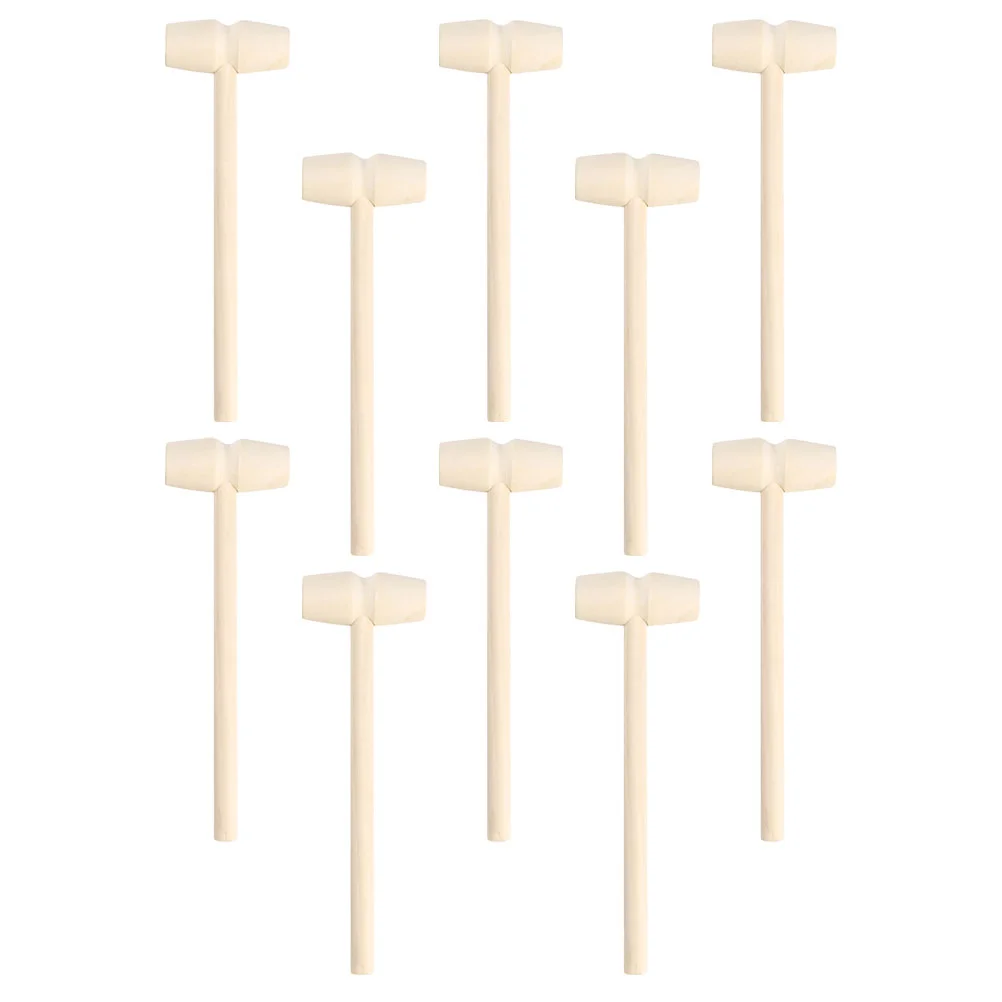 

Маленький деревянный молоток 20 шт., молоток, креативные бьющиеся молотки, развивающие игрушки для мальчиков и девочек, детей