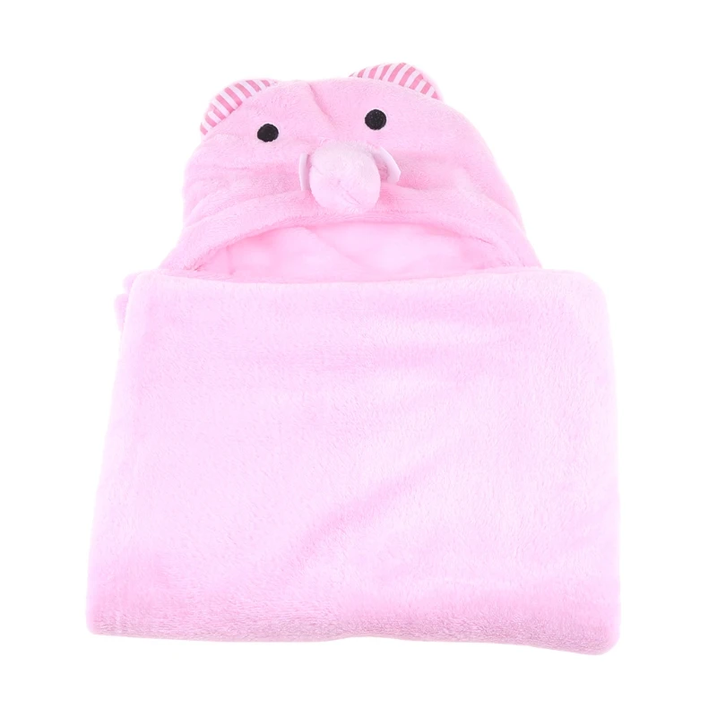 

Baby Cartoon Animal Hooded Bath Towel Ultra Soft Super Absorbent Thick Bathrobe Cloth Robe Unisex Boys Girls