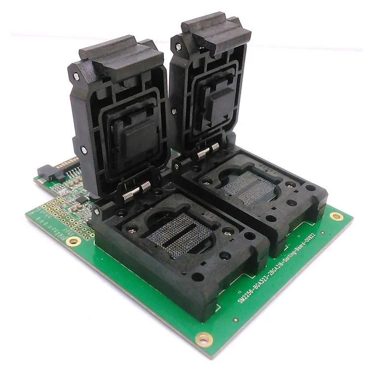 

BGA316 к DIP48 раскладушка тестовый адаптер с раствором SM2256K главный контроллер для тестирования SSD чипов открытая карта