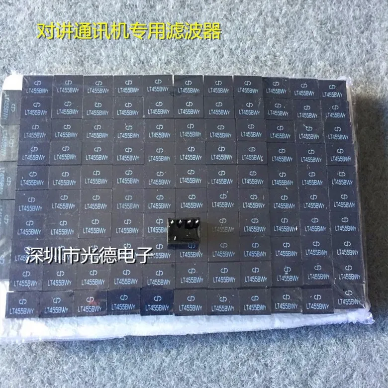 100 шт./специальный фильтр для коммуникационной рации LT455BW 455K 1 + 4 прямой штекер