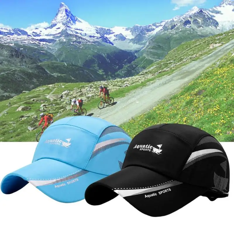 

2020 new waterproof baseball cap summer outdoor sports breathable hats fashion casual hat simple sun protection caps