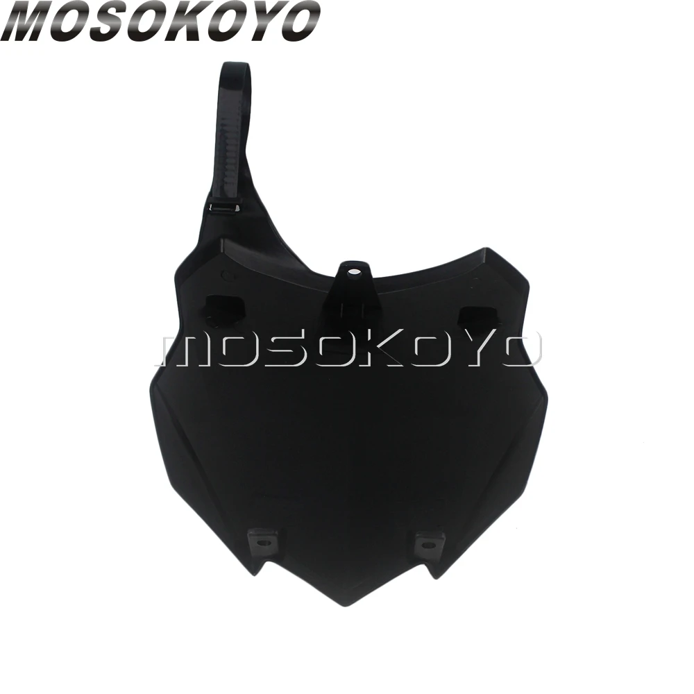 Гоночный мотоцикл PP пластик передний номер пластина для Kawasaki KX250F KX450F KXF 250 450 2013