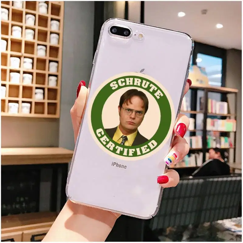 

The Office Phone Case For iPhone X XS MAX 6 6s 7 7plus 8 8Plus 5 5S SE 2020 XR 11 11pro max Clear funda Cover