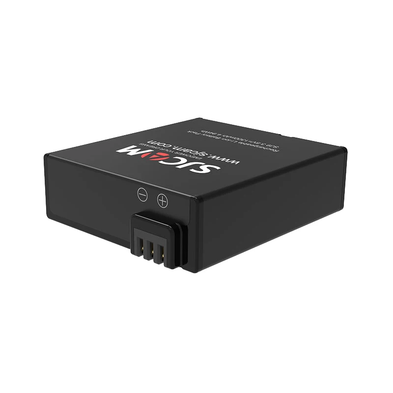 Аккумулятор SJCAM SJ9 Strike 1300mAh литий-ионная Дополнительная запасная батарея зарядное устройство с двойным разъемом чехол для SJ9 Strike Actioin камеры