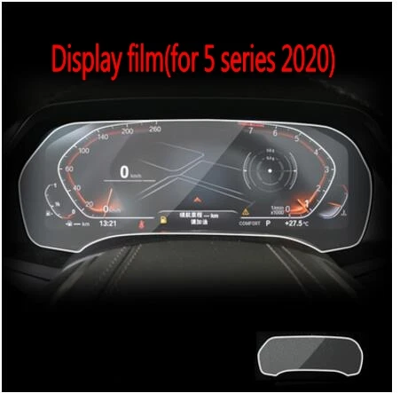 

Автомобильный Стайлинг, экран GPS-навигатора, стеклянная пленка для приборной панели, пленка для дисплея из ТПУ, аксессуар для BMW 5 серии G30, G31, ...