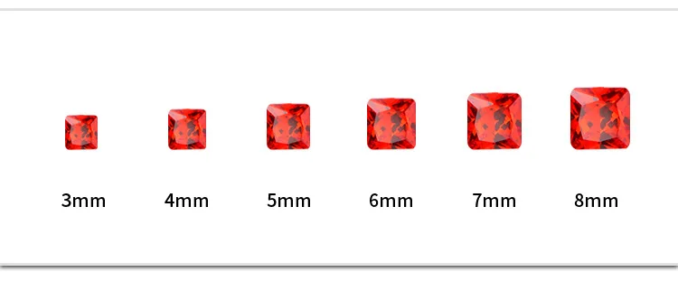 

8MM Cute Female Small Earrings Zircon Stone Fashion Silver Color Wedding Earrings Colorful Double Stud Earrings For Women