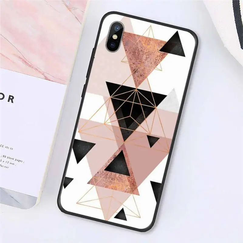 

Marble Gold Rose Glitter Pink Phone Case for iPhone 11 12 pro MAX MINI XS 8 7 6 6S Plus X 5S SE 2020 XR