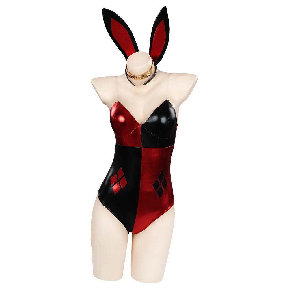 

Женский карнавальный комбинезон Harleen Quinzel Bunny