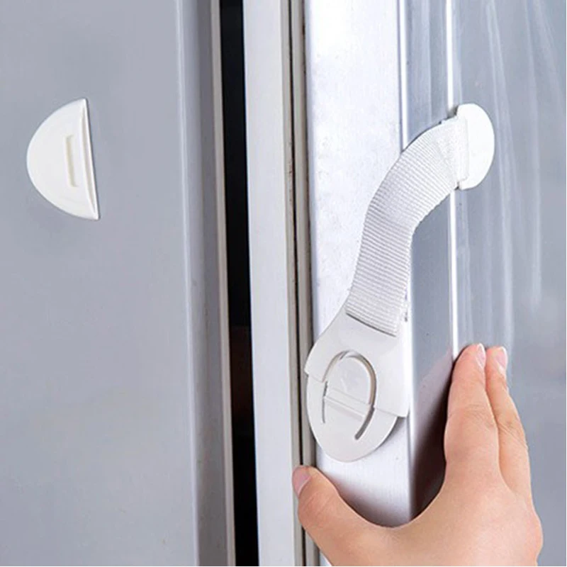 

3-10 PCS safety lock baby child safety care plastic lock with baby drawer door cabinet cupboard toilet baby protection