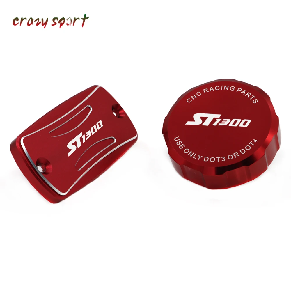 For HONDA ST1300 2002 2003 ST 1300 Front Rear Brake Cylinder Fluid Reservoir Cover Cap Motorcycle Accessories | Автомобили и