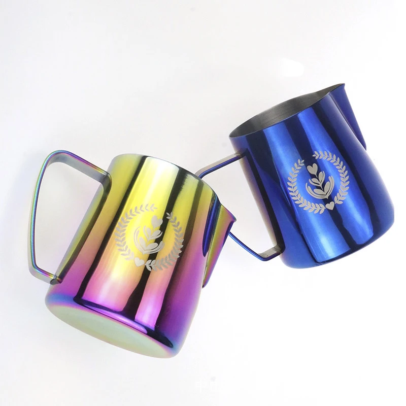 

Fantastic Kitchen Stainless Steel Milk frothing jug Espresso Coffee Pitcher Barista Craft Coffee Latte Milk Frothing Jug Pitcher