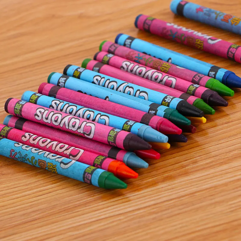 Креативные карандаши с рисунками из мультфильмов 8/12/24 цветов для рисования