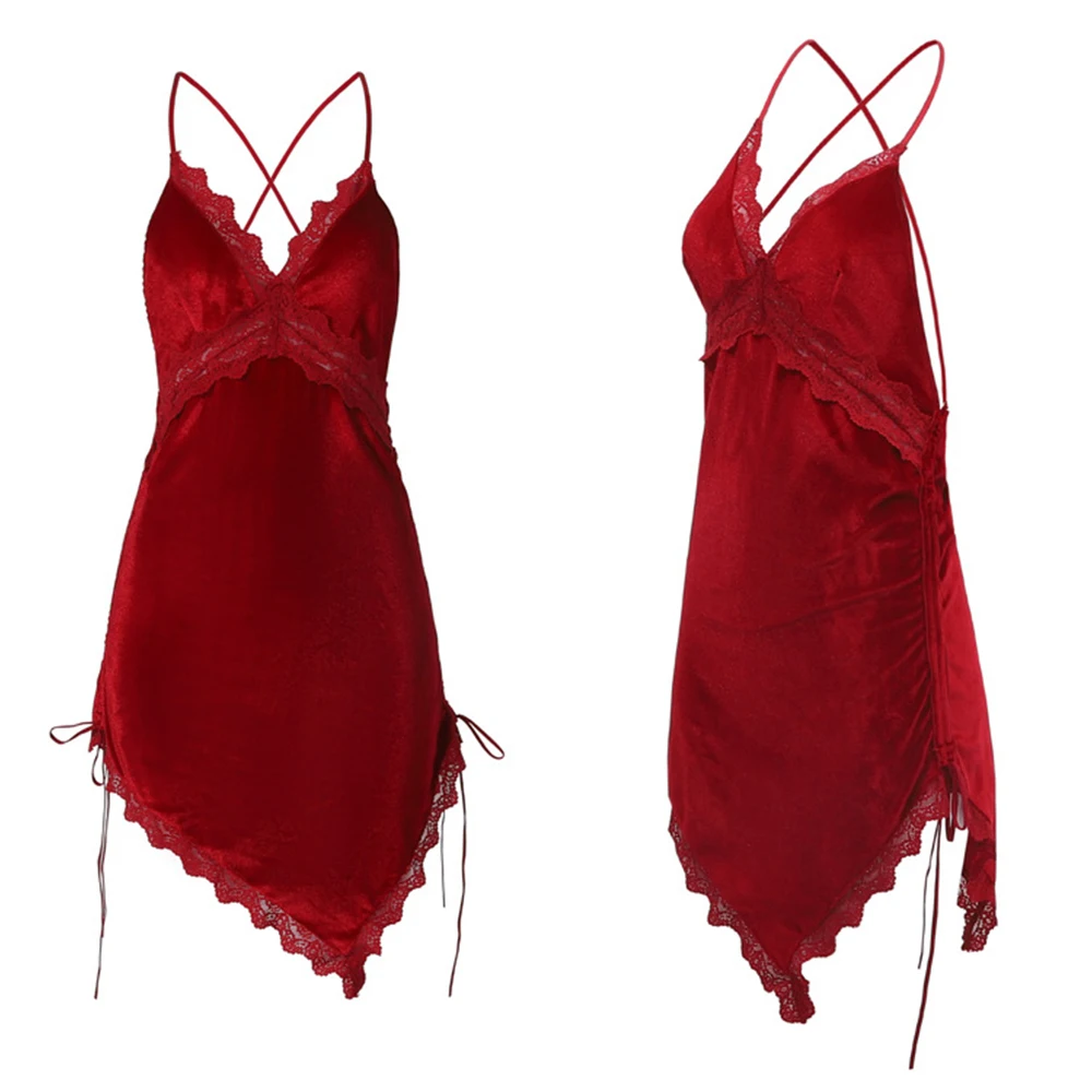 Золотая Бархатная европейская одежда сексуальное белье для женщин кружевная