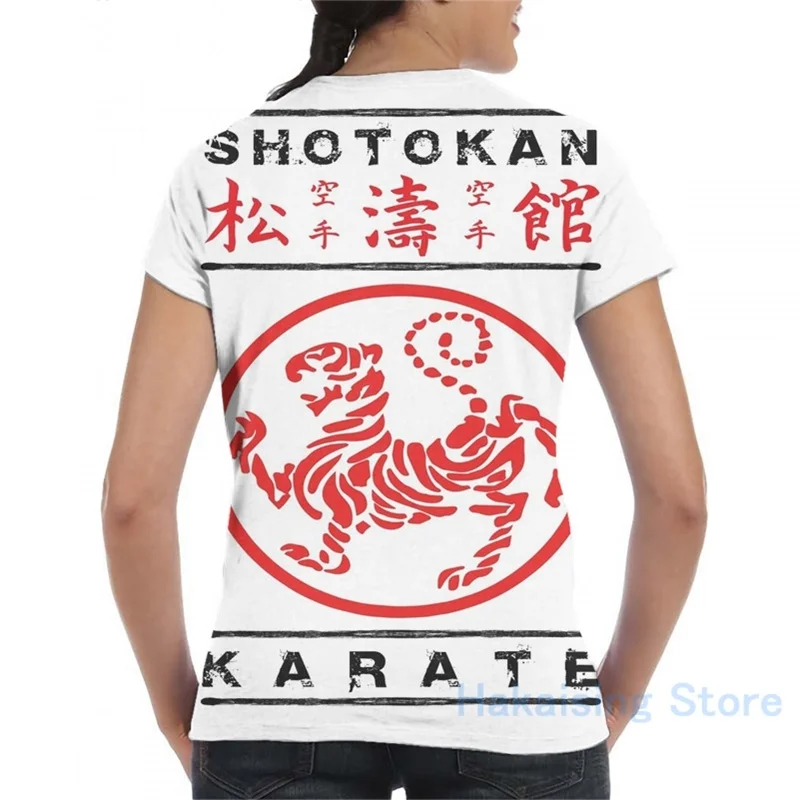 Футболка Shotokan Karate для мужчин и женщин модная футболка со сплошным принтом