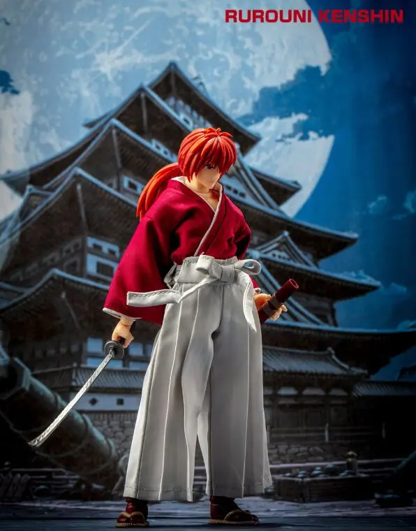 DASIN аниме Rurouni Kenshin HIMURA KENSHIN ПВХ фигурка GT Модель игрушки