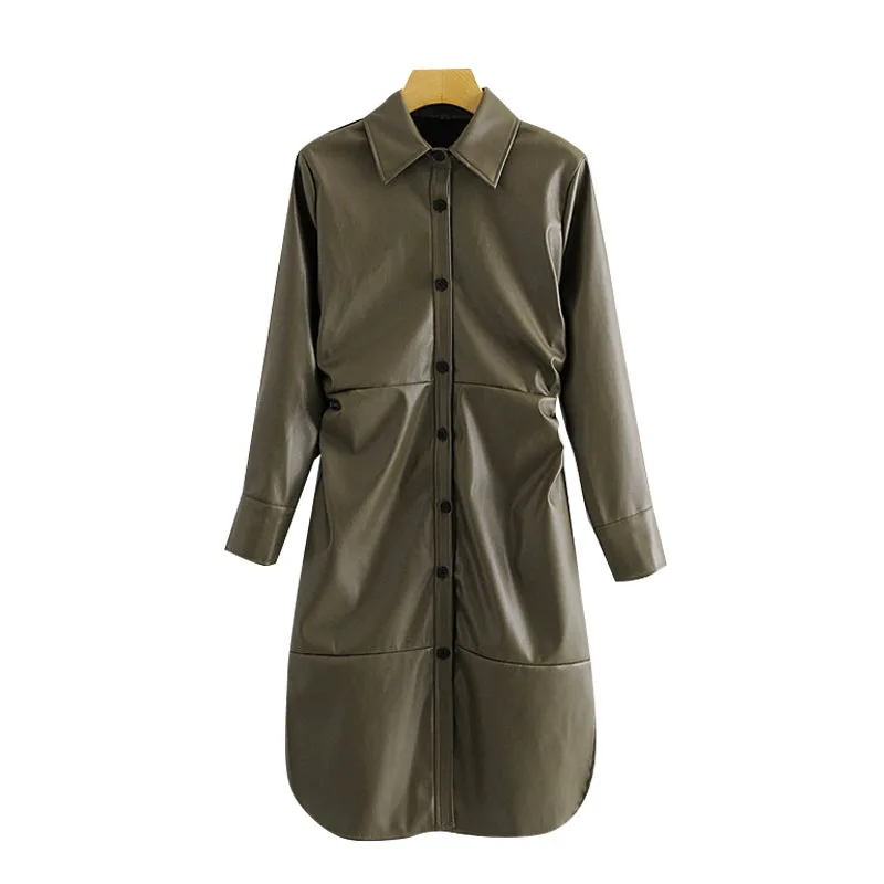 Klacwaya женское 2020 шикарное модное ДРАПИРОВАННОЕ длинное платье из искусственной