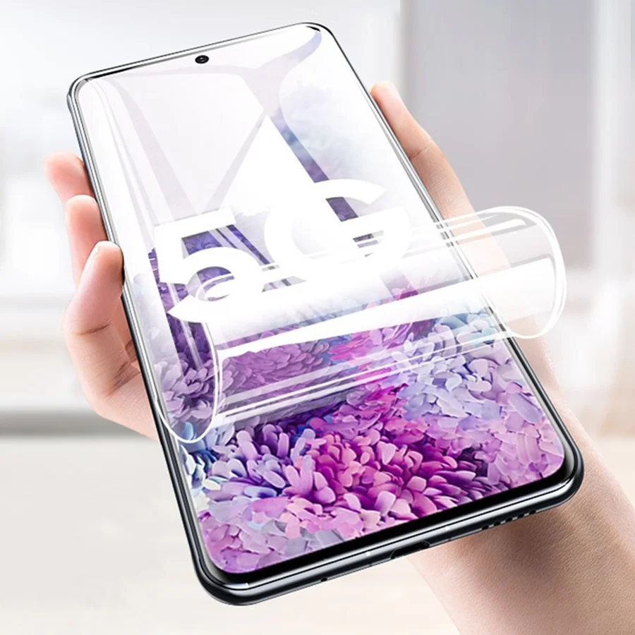 Передняя и задняя защитная пленка для Samsung Galaxy S20 Note 20 Ultra S10 10 Plus Lite S10e A50 A51 A71