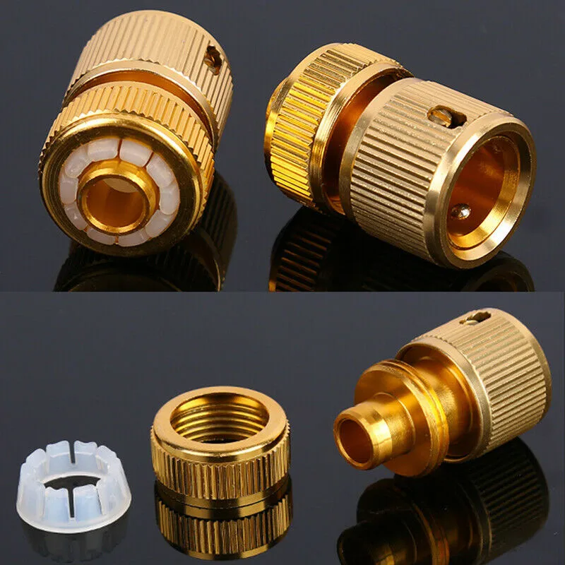 Ремонтный соединитель шланга из алюминиевого сплава для орошения сада