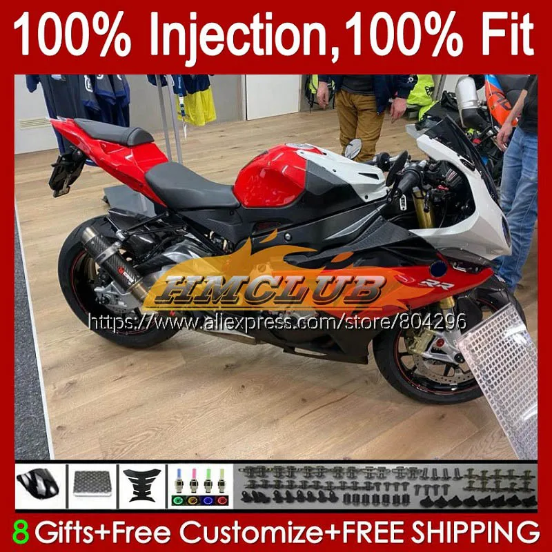 

Injection For BMW S1000 S 1000 RR 1000RR 101No.26 S1000RR 09 Red blk white 10 11 12 13 14 2009 2010 2011 2012 2013 2014 Fairings