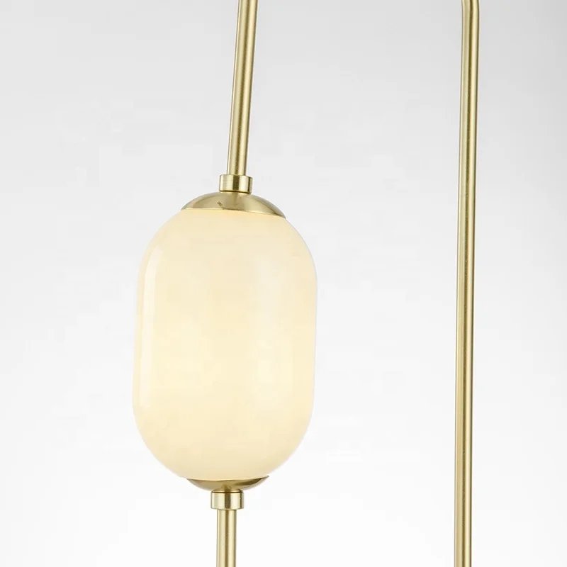 Современная стеклянная мраморная основа для настольной лампы прикроватная