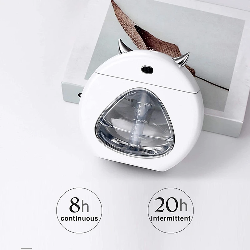 DC5V 1A 2 Вт Devil увлажнитель для автомобиля офиса USB с ночным светильник ароматерапия