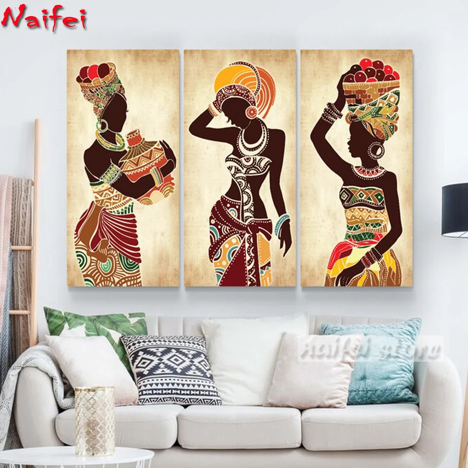 

5D алмазная живопись "сделай сам", этническая Бриллиантовая картина, полная квадратная круглая Алмазная вышивка, мозаика, вышивка крестиком, ...