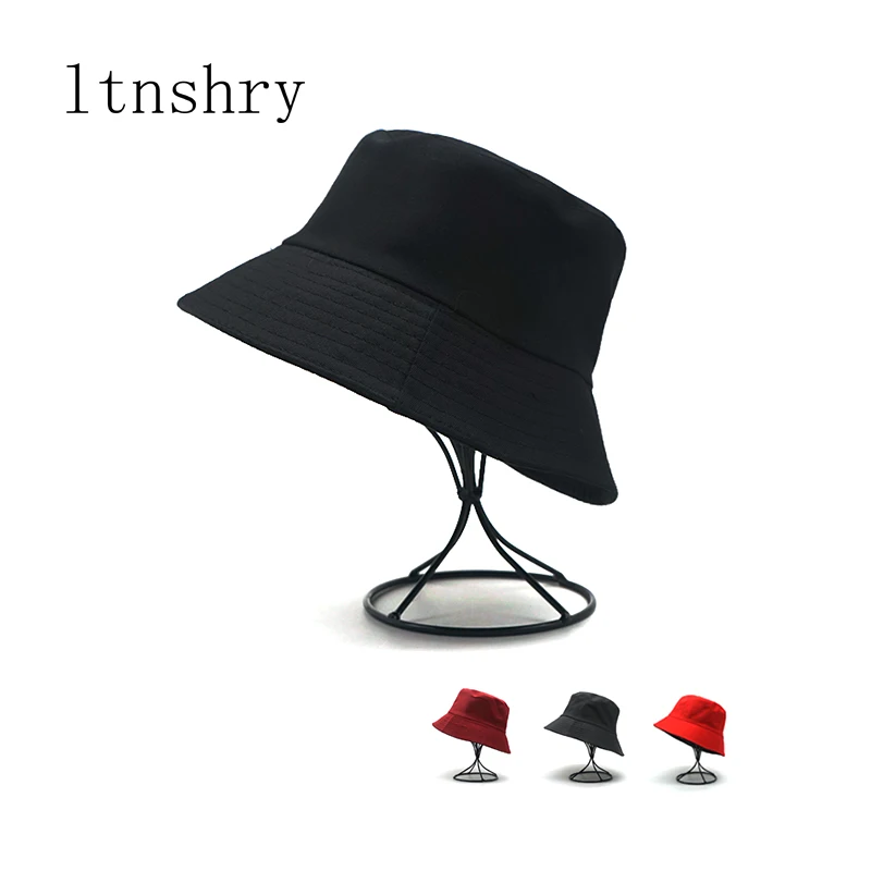 

2021 Solid color Sun Hat For Women Solid Casual Beach Cap Lady Wide Brim Floppy Beach Gorras Outdoor Foldable Visor Bucket caps