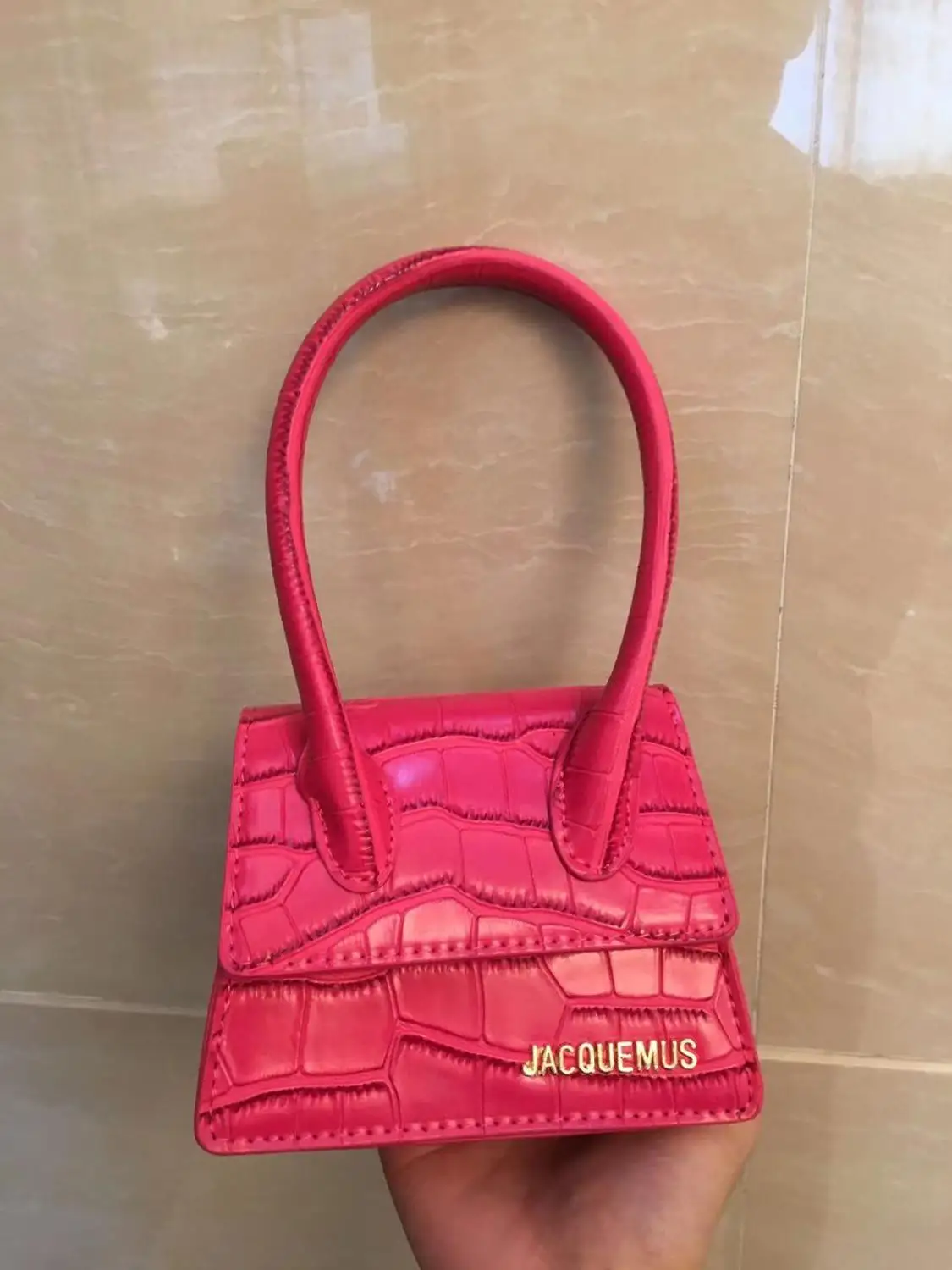 rose red Женская сумка известного бренда, женские роскошные сумки, женская сумка на цепочке, сумки через плечо для женщин, сумки-мессенджеры, маленькая сумка-тоут II - Цвет: rose red
