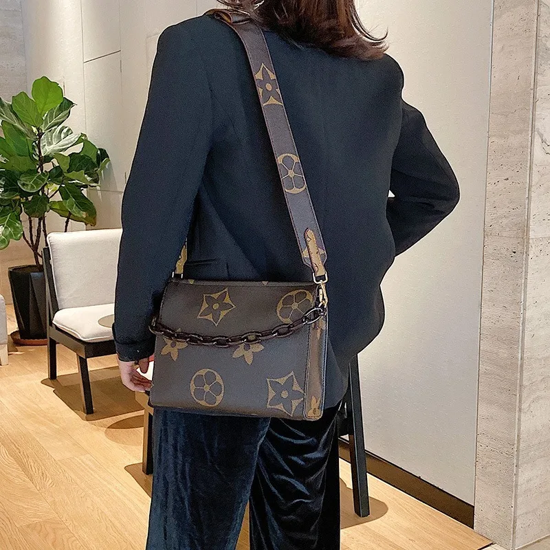 2020 новая женская сумка через плечо акриловая цепочка сумка-тоут модная