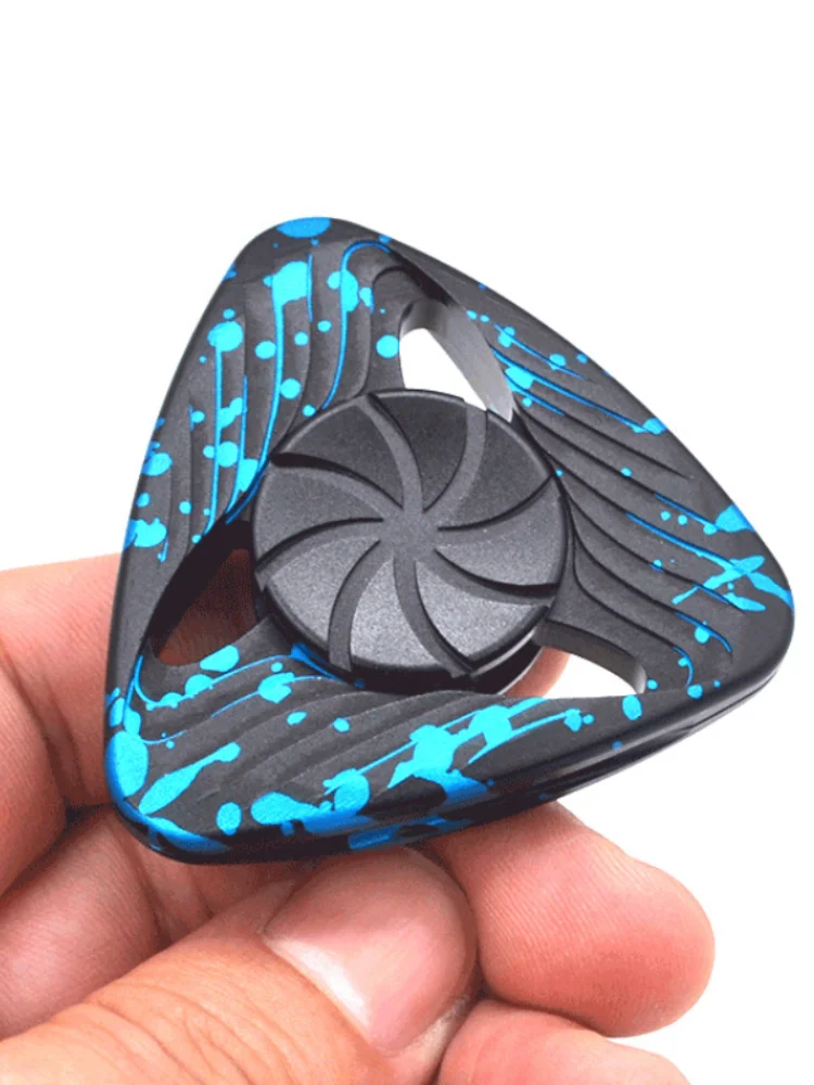 

Decompression Hypnosis Phantom Fingertip Gyro VRTX Aluminum Alloy Metallic Desktop Transfer Gyro