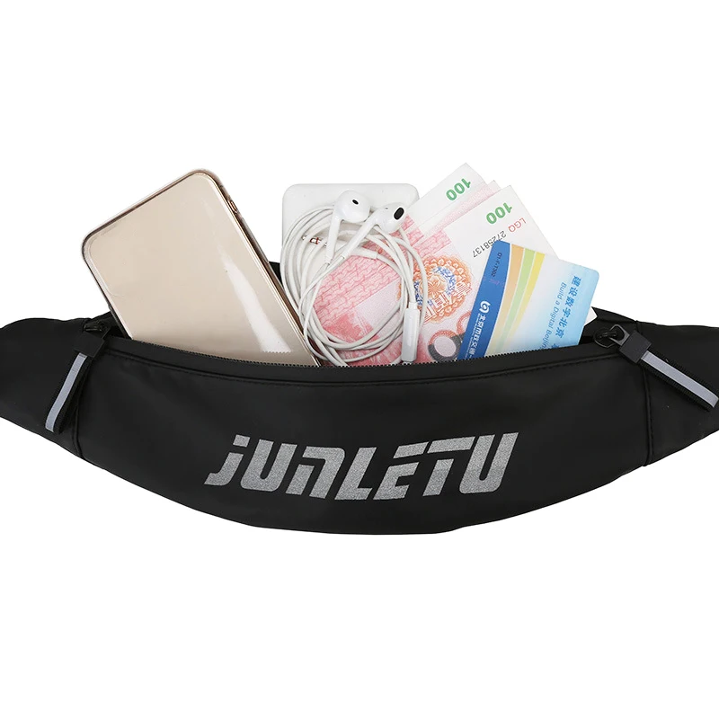 Men Women Outdoor Hiking Gym Reflective Running Waist Bum Bag Marathon Waterproof Sports Chest Bag Mobile Phone Small Belt Bags