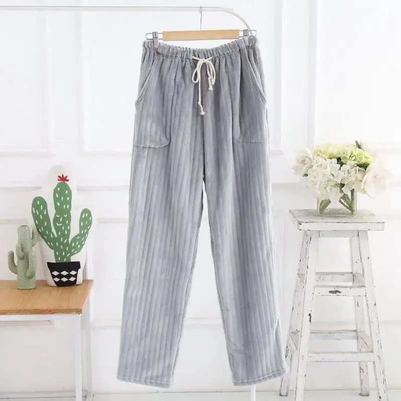 Женские Фланелевые брюки на шнуровке Осень-зима | Женская одежда