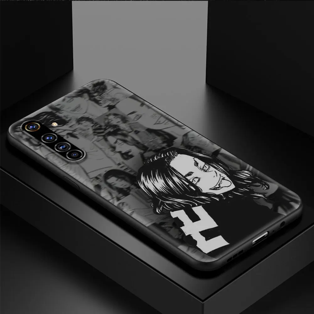 anime tokyo revengers shockproof case for realme c3 8 7 6 pro c21 bag fundas silicone back cover for oppo a53 a52 a9 2020 shell free global shipping