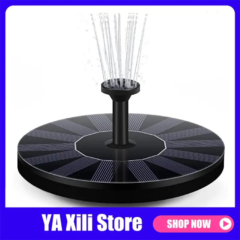 Мини солнечный фонтан сад бассейн пруд солнечная панель плавающий украшение