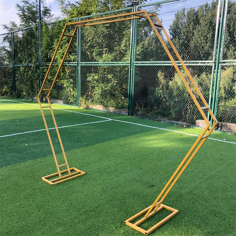 1 шт. двойная Шестигранная Арка из кованого железа арочная полка украшение для