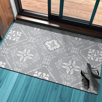 modern simple pvc anti slip door mat carpet rectangle cuttable custom entrance door mats kitchen mat bath mat floor mats carpet