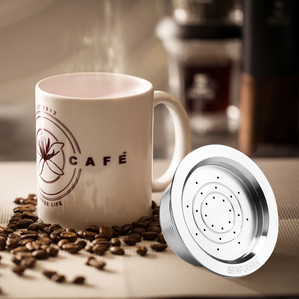 Нержавеющая сталь многоразовые кофейные капсулы многоразового использования