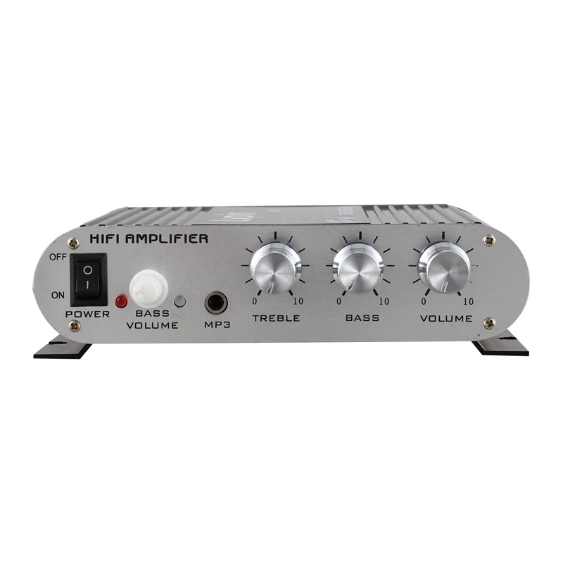 Топ LVPIN 12В 200 Вт Мини Автомобильный Радио каналы 2 дома супер бас Hi-Fi стерео