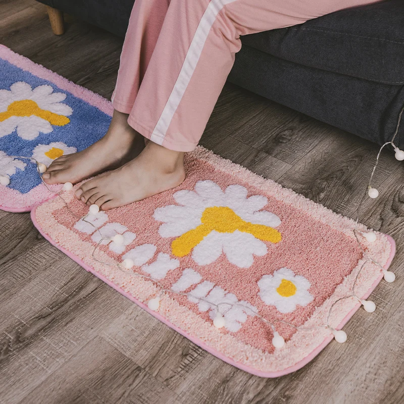 Высокое качество Kawaii коврик для унитаза Коврик прихожей водопоглощающий