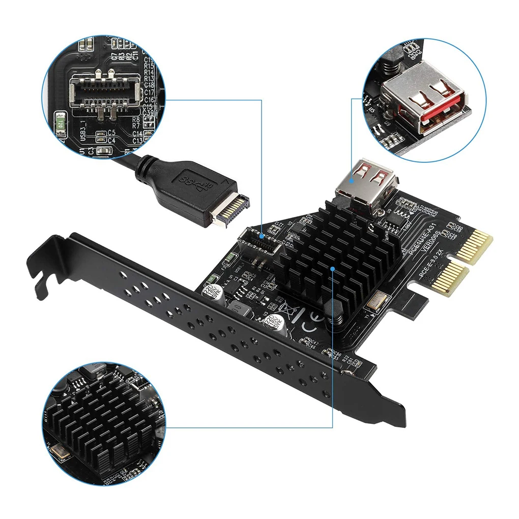 добавить на карта pci express 30 usb 31 pci e карт