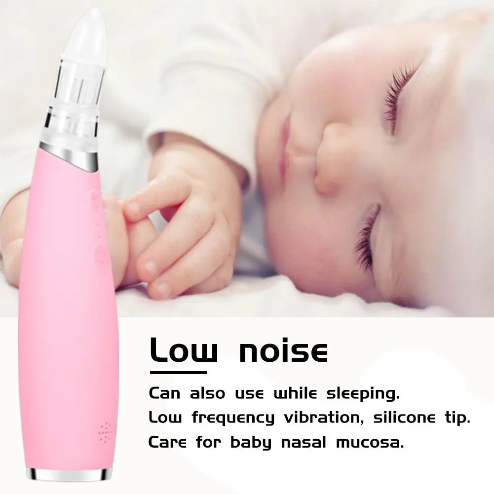Электрический носовой аспиратор для малышей Очиститель носа с функцией носочки