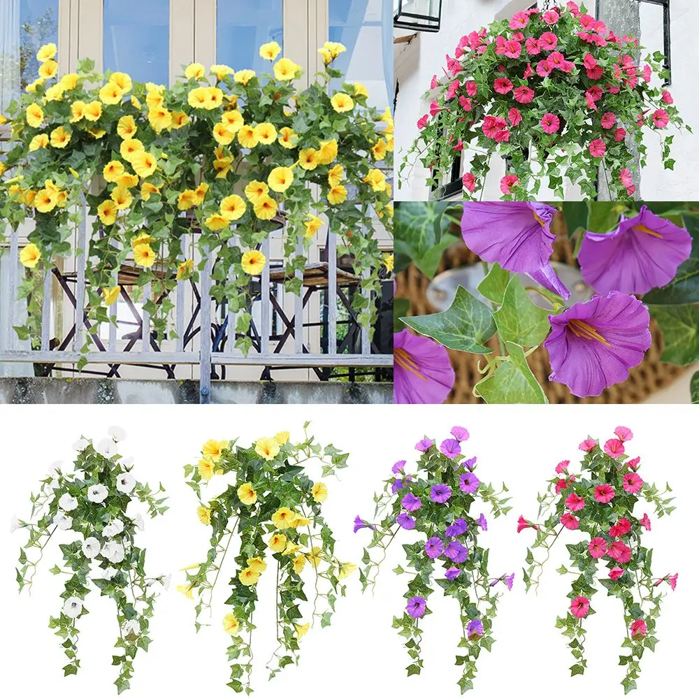 Искусственный цветок имитация Утренней славы Manma Petunia искусственная Орхидея лоза
