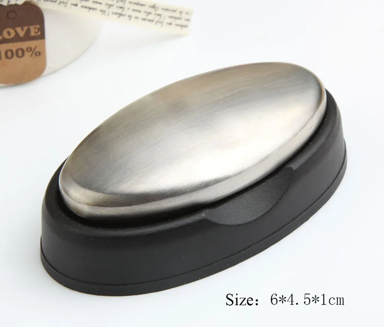 Мыло из нержавеющей стали овальной формы дезодорирующий волшебный запах от рук