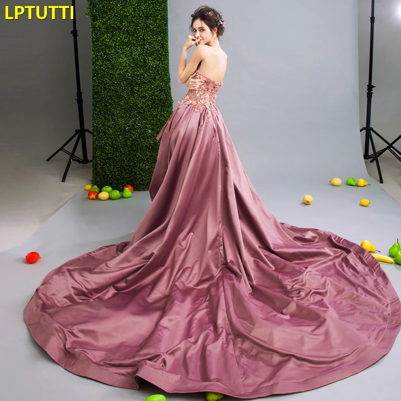 LPTUTTI аппликации вышивка новый для женщин Элегантный Дата Церемония вечернее