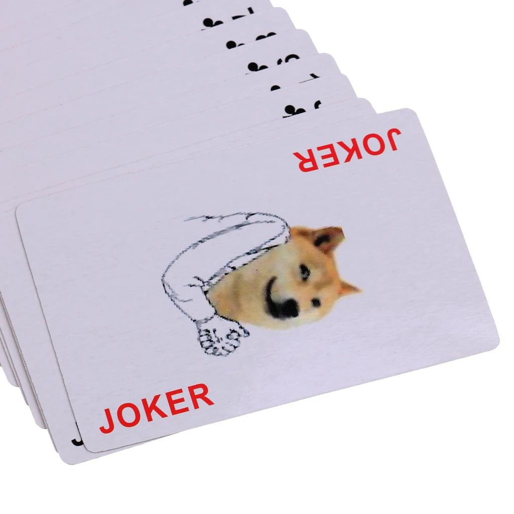 54 шт. забавные изображения игральные карты покер набор вечерние Poker игры