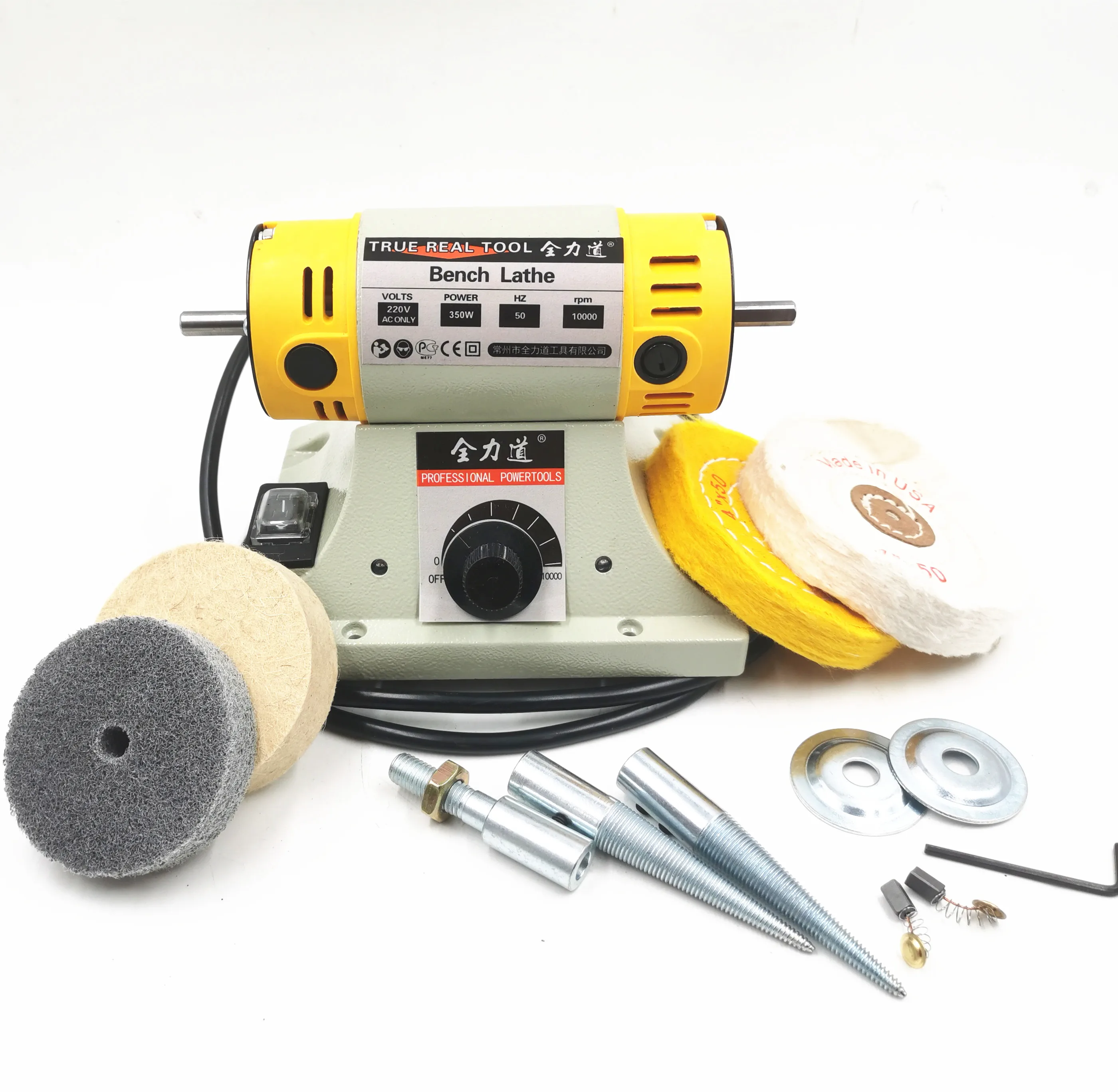 110 В/220 В 350 Вт полировальный станок для DIY деревообработки JadeJewelry Dental Настольный