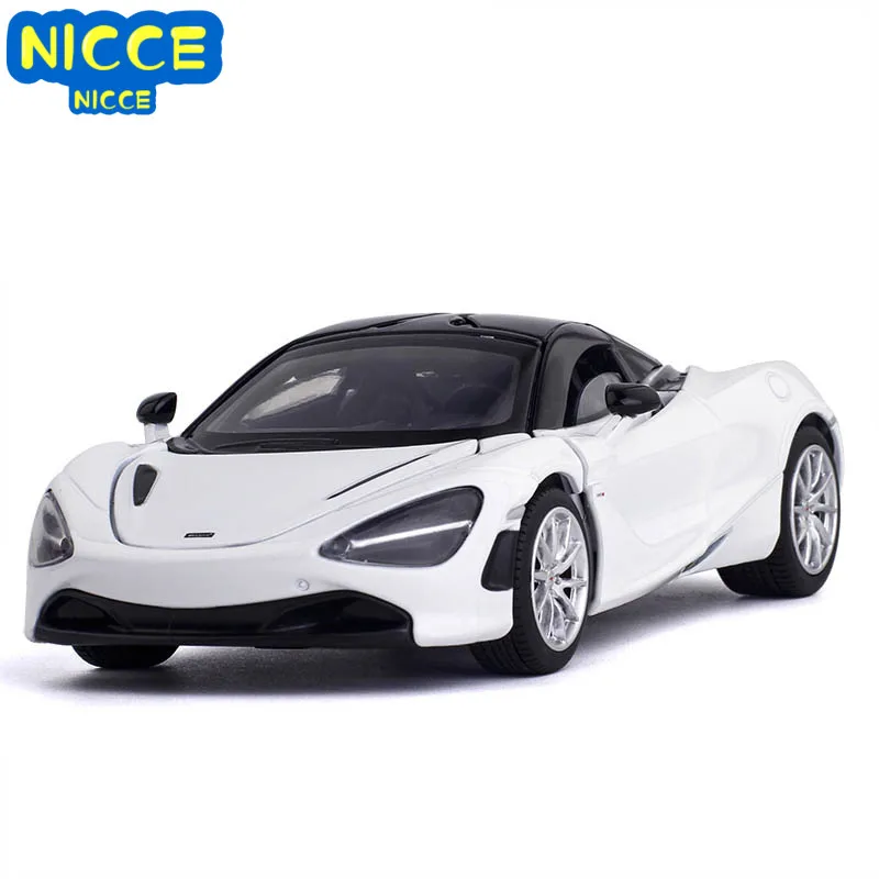 

Nicce 1:32 McLaren 720S Model Toy Sports Car Simulation Sound Light Pull Back Supercar Toys Vehicle for Children Gifts F447