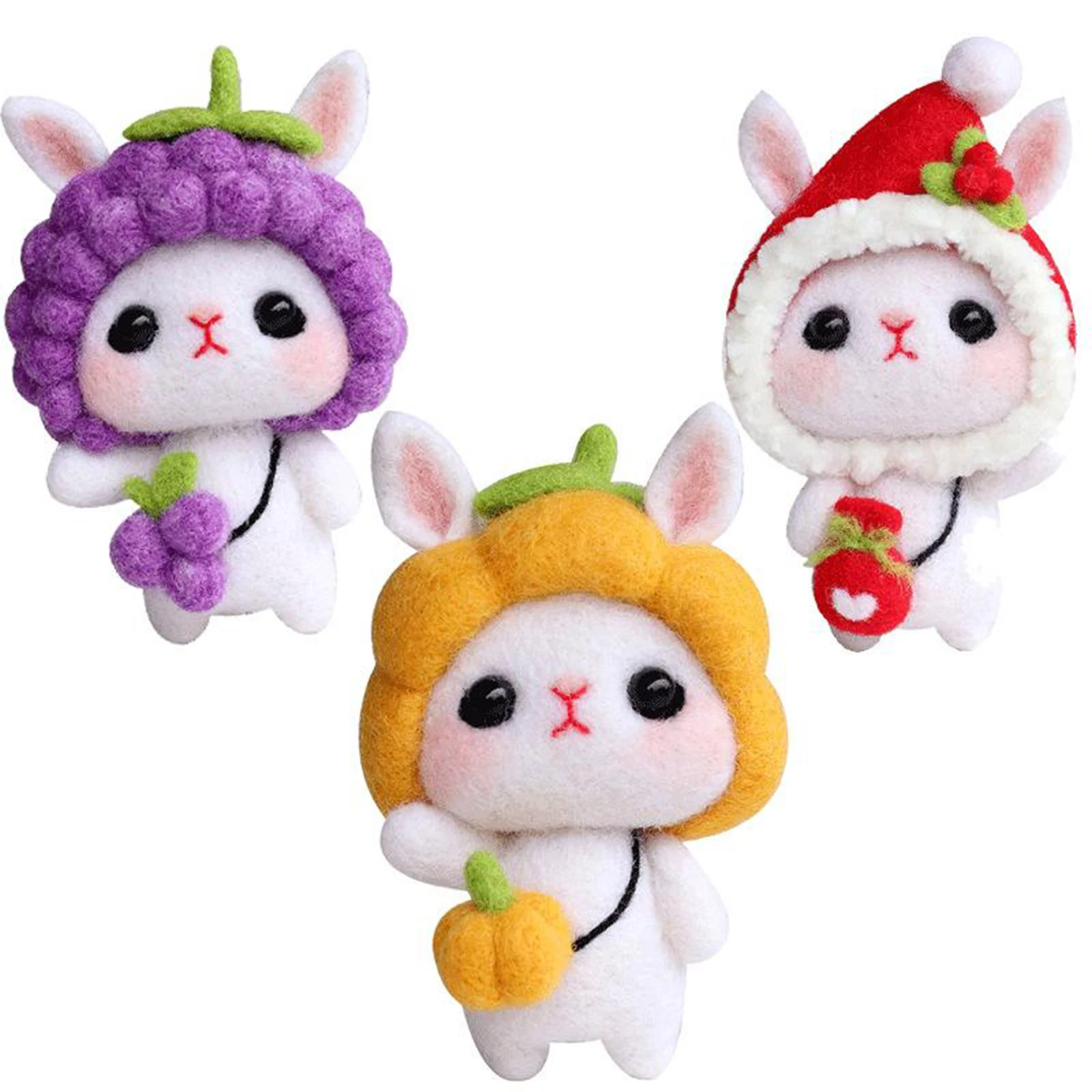 Игла для шерсти войлочные наборы начинающих ручной работы милые животные кролик